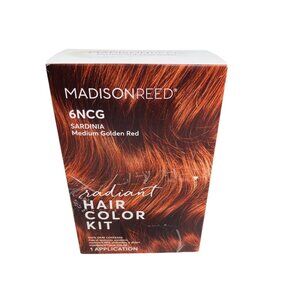 Madison Reed 6NCG Sardinia Medium Golden Red Radiant Hair Color Kit